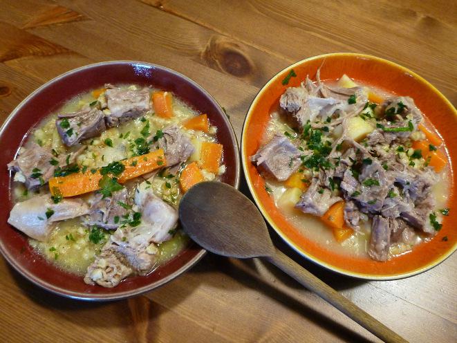 Soupe de petit épeautre